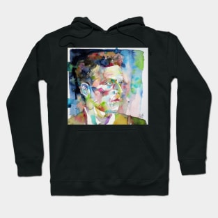 LUDWIG WITTGENSTEIN - watercolor portrait.1 Hoodie